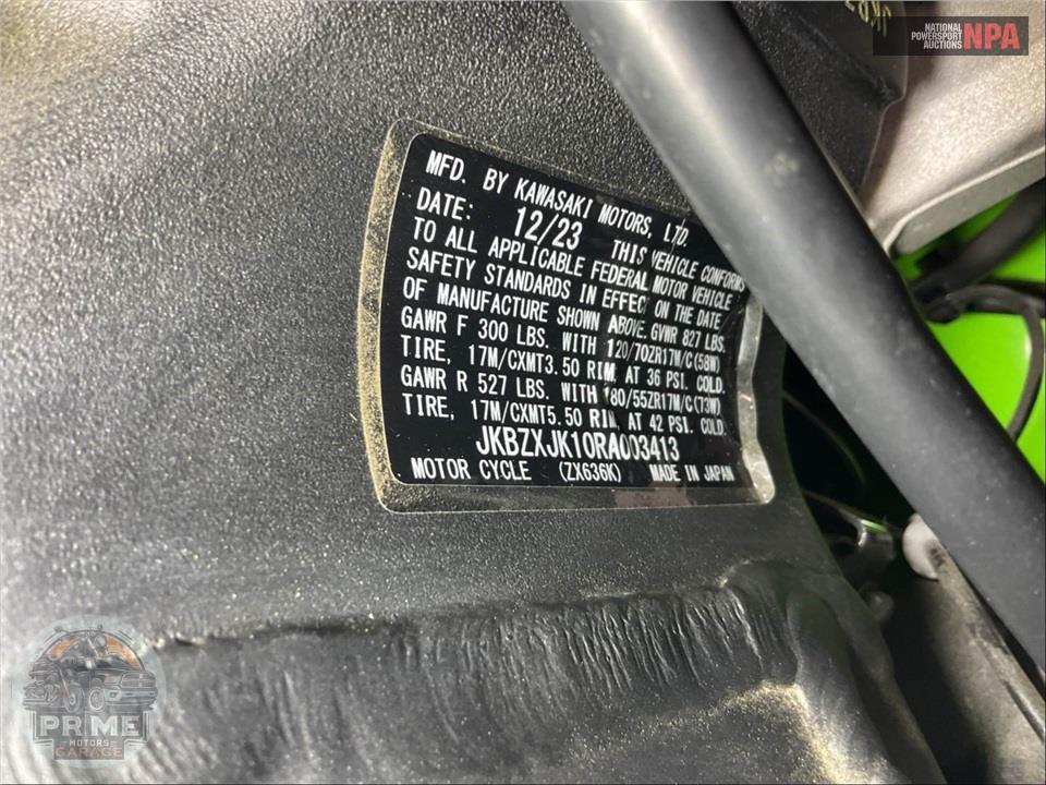2024 Kawasaki ZX636KRFAL NINJA ZX-6R KRT — фото 27