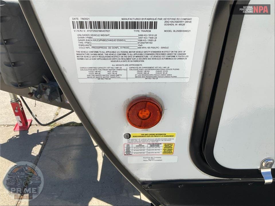 2021 Keystone Rv M-250 BHSWE - BULLET ULTRA LITE SERIES — фото 37