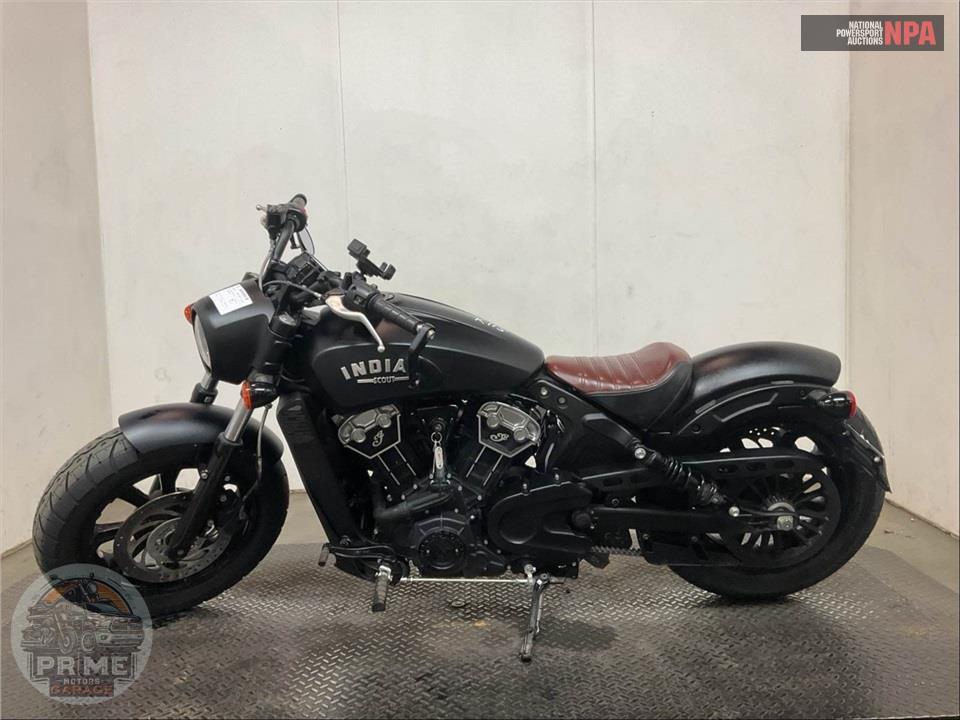 2018 Indian Motorcycle SCOUT BOBBER (BLACK) — фото 3