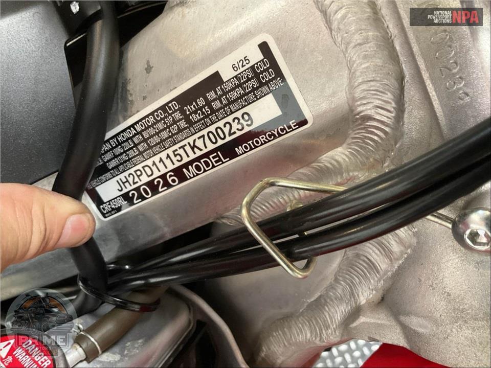2026 Honda CRF450RL — фото 19