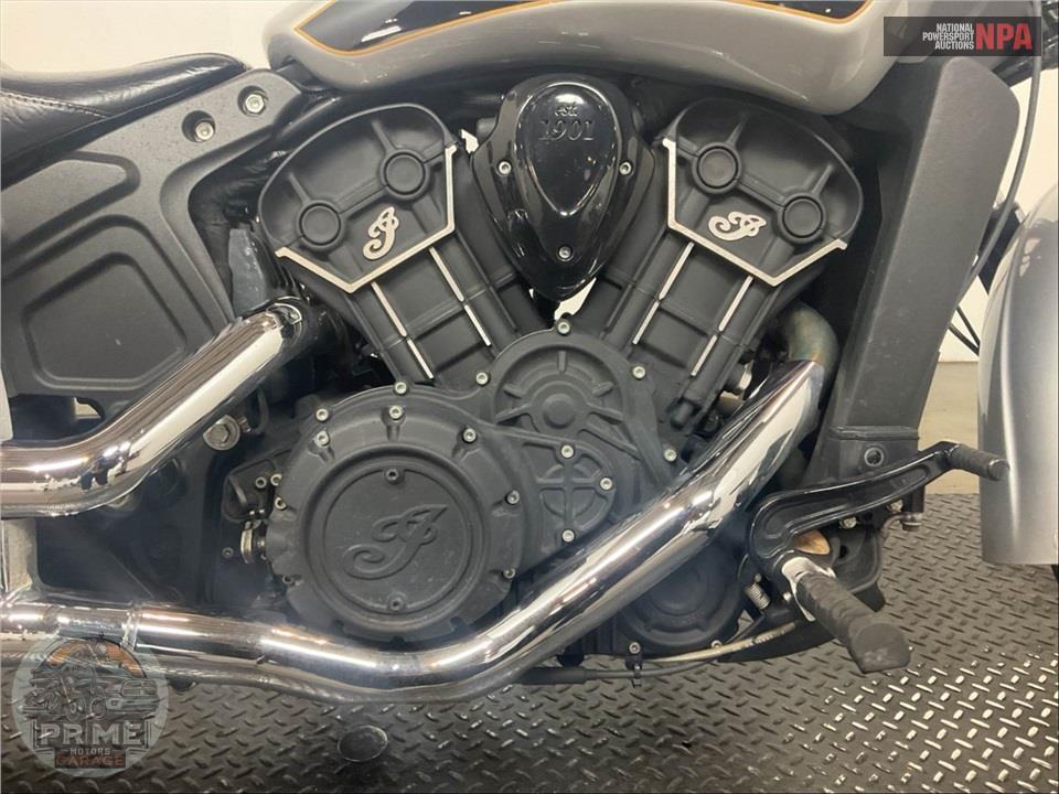 2017 Indian Motorcycle SCOUT SIXTY STAR SILVER THUNDER BLACK — фото 5
