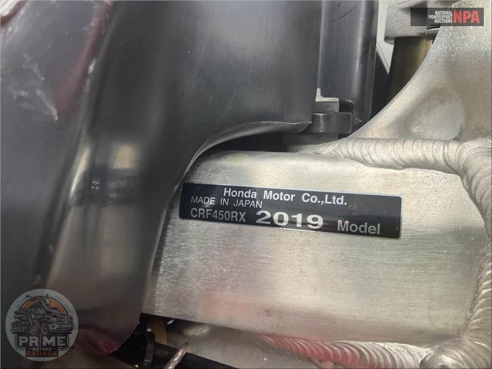 2019 Honda CRF450RX — фото 29