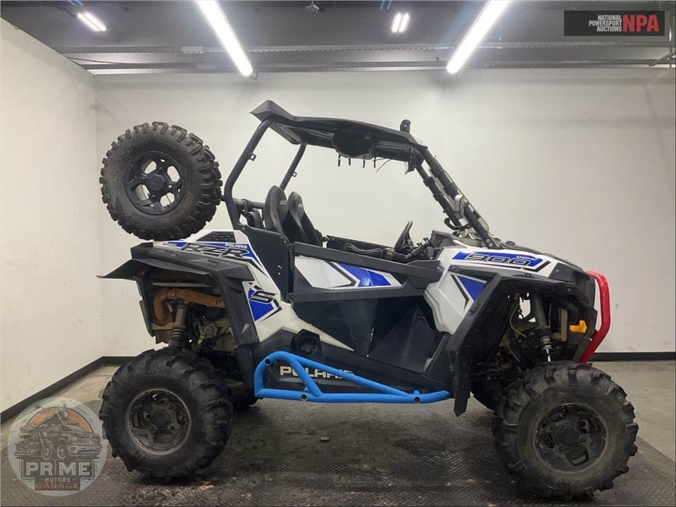 2017 Polaris RZR S 900 (WHITE LIGHTNING) — фото 1
