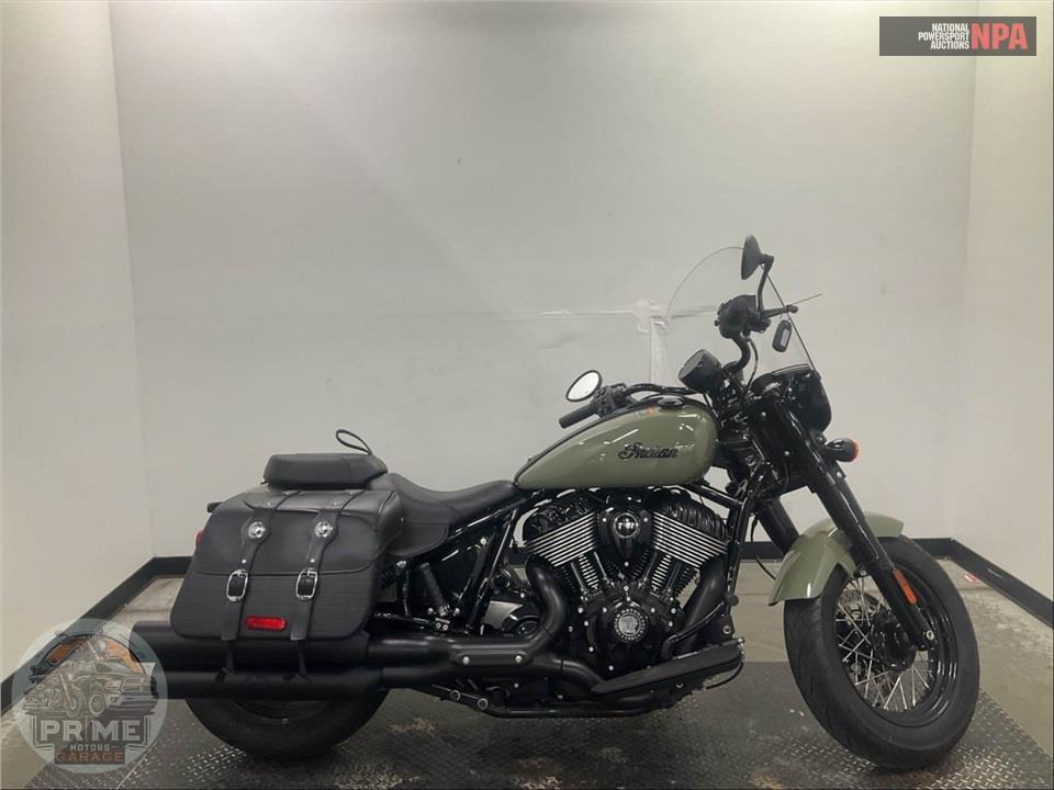2025 Indian Motorcycle SUPER CHIEF DARK HORSE (GREEN) — фото 1