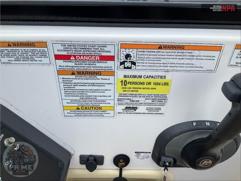 2023 Bayliner Marine VR6 BR(*)BOW RIDER SERIES L=22/E=1-150HP MERCURY — фото 6