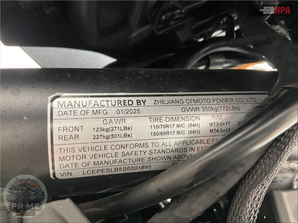 2025 Cf Moto 450NK — фото 15
