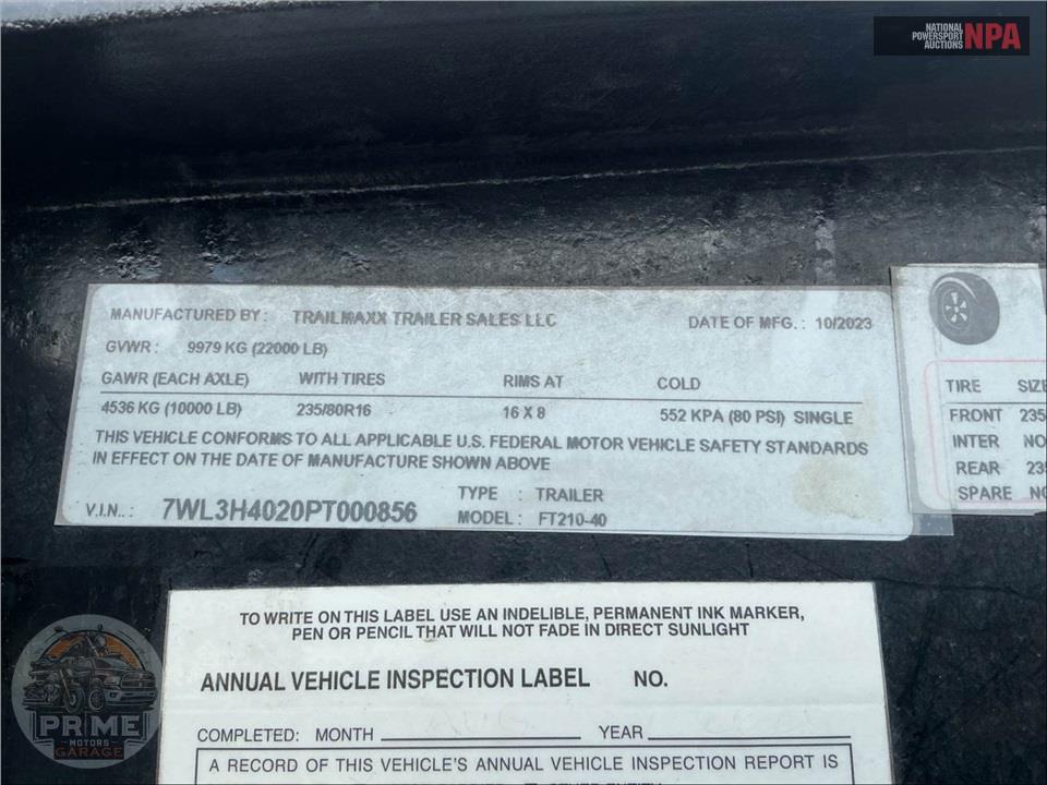 2023 Trail Maxx Trailers FT210-40 — фото 21