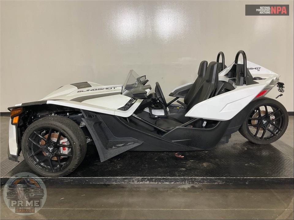 2021 Polaris SLINGSHOT S WITH TECHNOLOGY PACKAGE AUTODRIVE — фото 3