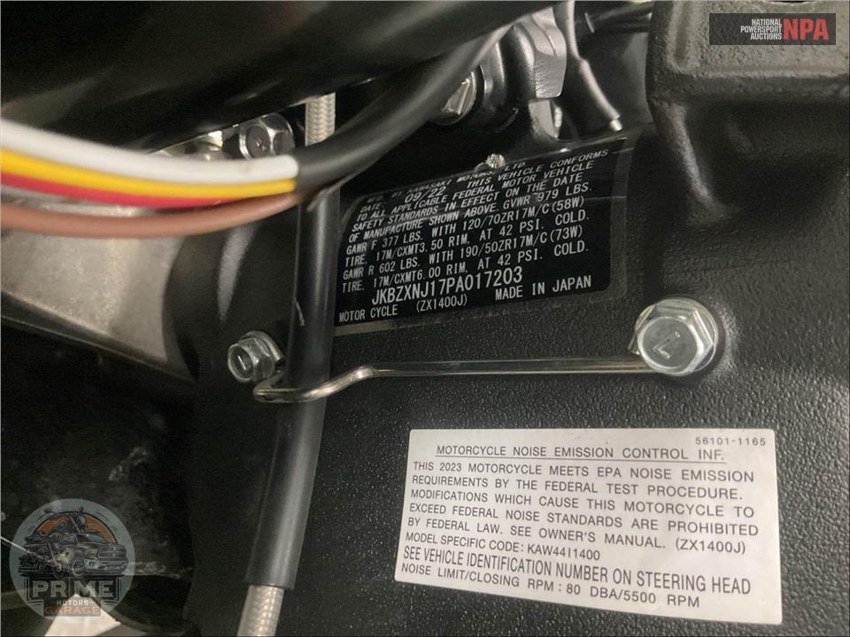2023 Kawasaki ZX1400JPFNL NINJA ZX-14R (ABS) — фото 24