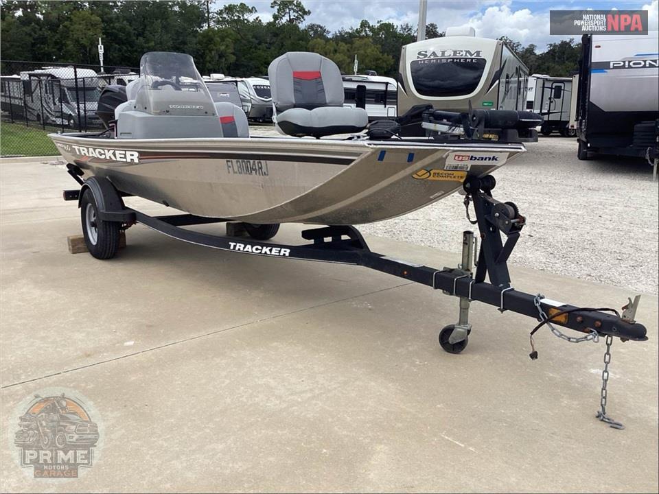 2017 Tracker Marine PRO 160(**) L=16/E=1-20HP MERCURY OB — фото 1