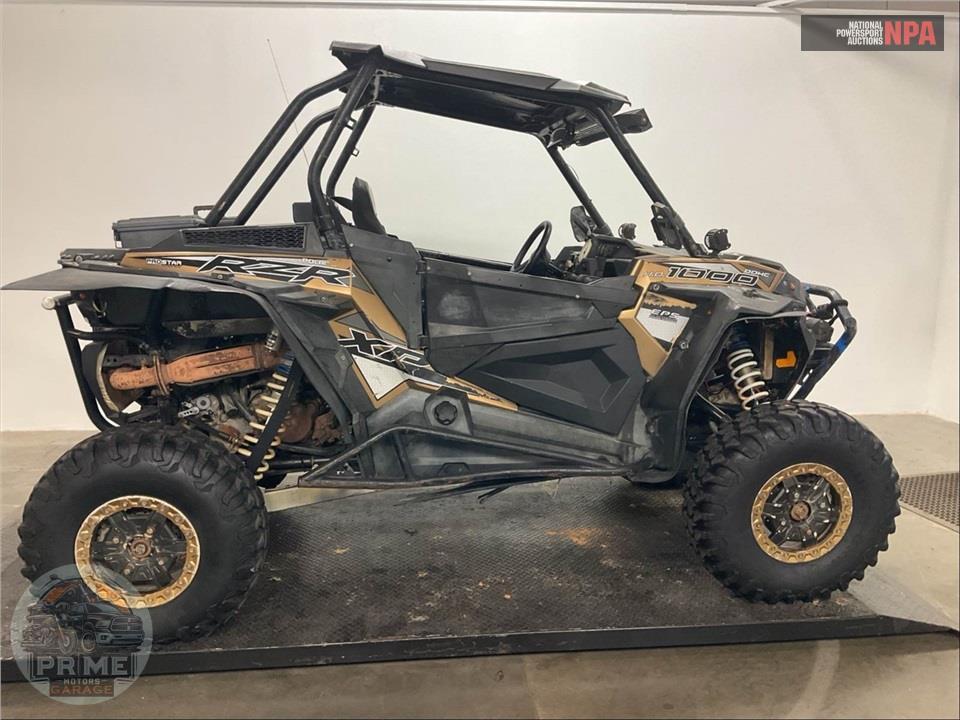 2017 Polaris RZR XP 1000 SPECIAL EDITION (ELECTRIC POWER STEERING, GOLD MATTE METALLIC) — фото 1