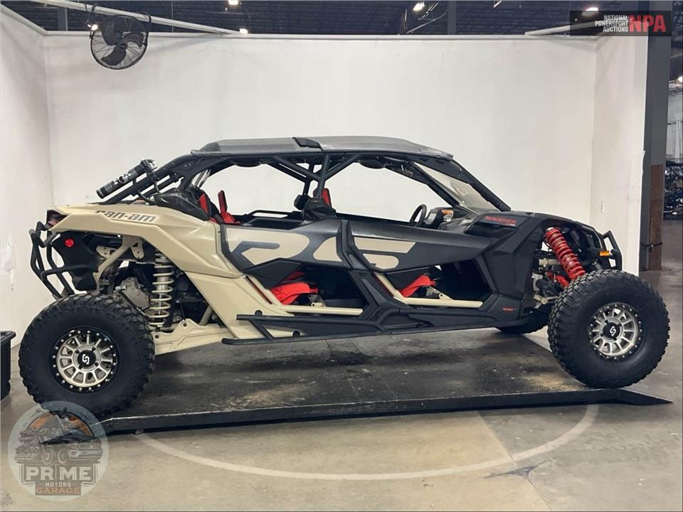 2023 Can-Am MAVERICK X3 MAX X RS TURBO RR 72 (BLUE/TAN/RED) — фото 1