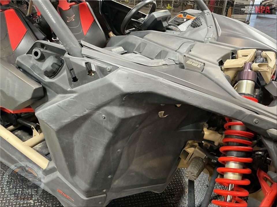 2023 Can-Am MAVERICK X3 MAX X RS TURBO RR 72 (BLUE/TAN/RED) — фото 27