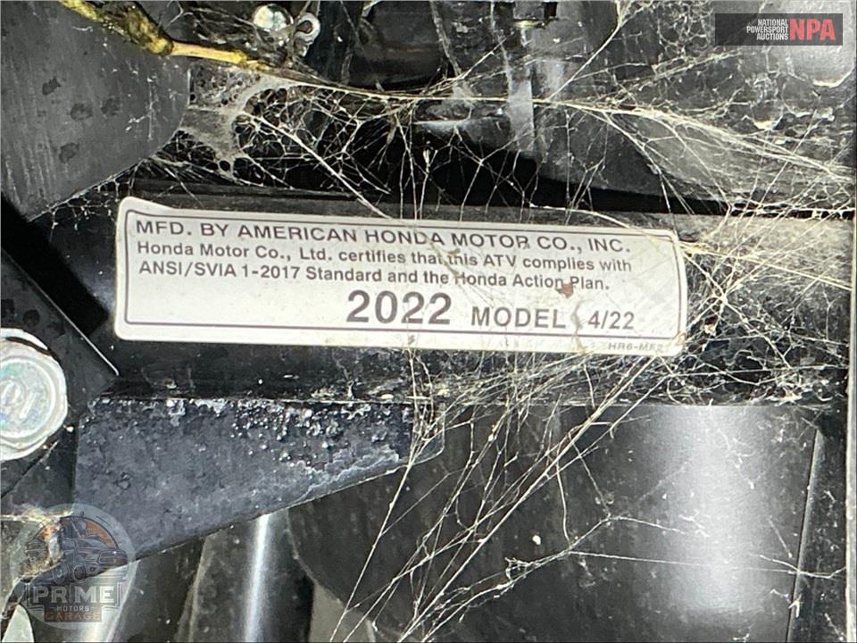 2022 Honda TRX420FM1 FOURTRAX RANCHER 4X4 — фото 25