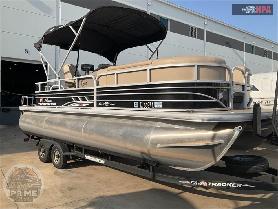 2021 Tracker Marine SPORTFISH 22 XP3(*) SUN TRACKER SERIES L=24/E=1 200HP MERC OB — фото 1