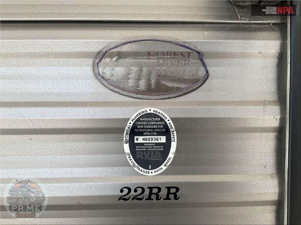 2018 Cherokee By Forest River M-22RR - GREY WOLF TOY HAULER SERIES — фото 4
