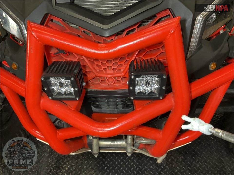 2021 Can-Am MAVERICK X3 MAX X RS TURBO RR SMART-SHOX (DESERT TAN & CARBON BLACK, RED) — фото 15