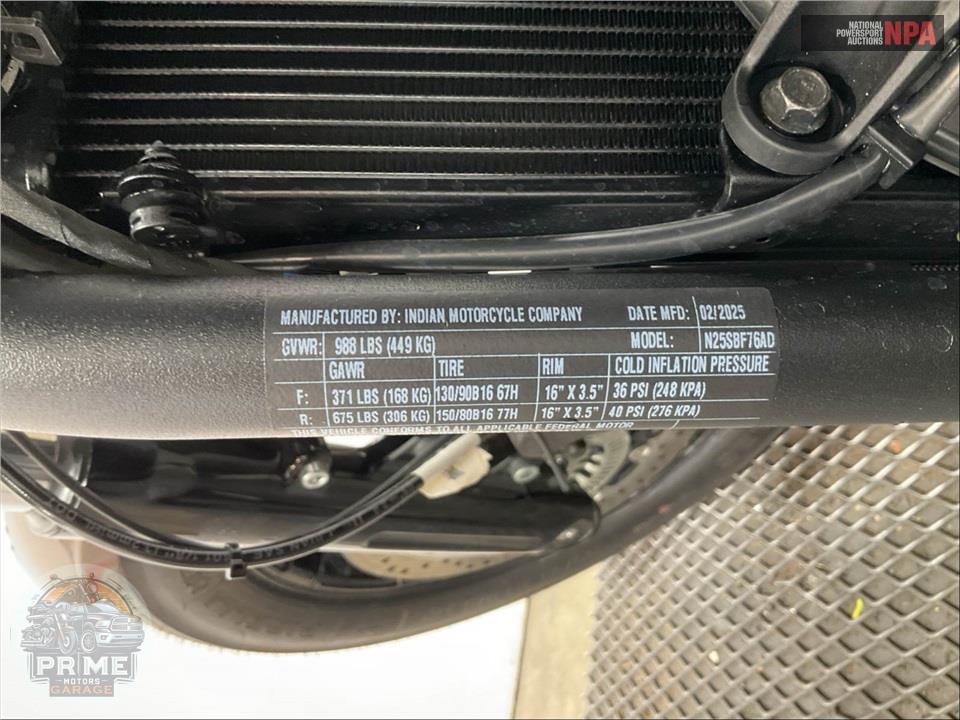 2025 Indian Motorcycle SCOUT BOBBER LIMITED WITH TECHNOLOGY PACKAGE (COLOR METALLIC) — фото 19