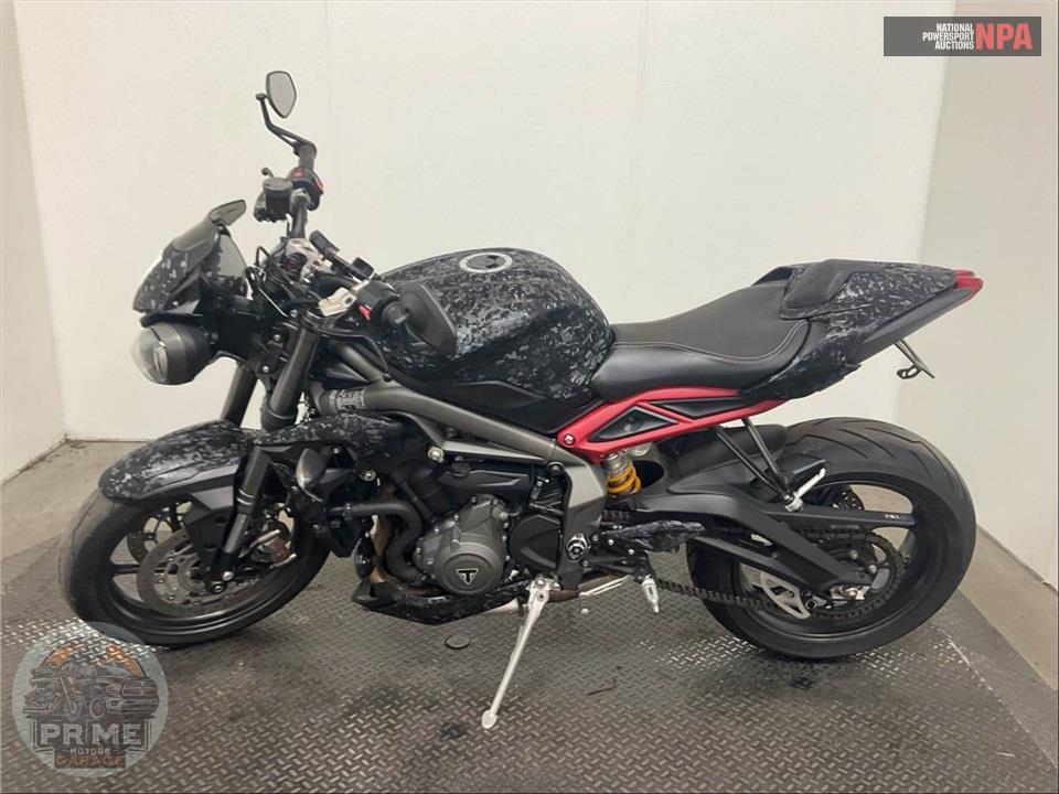 2022 Triumph STREET TRIPLE 765 RS (SILVER) — фото 3