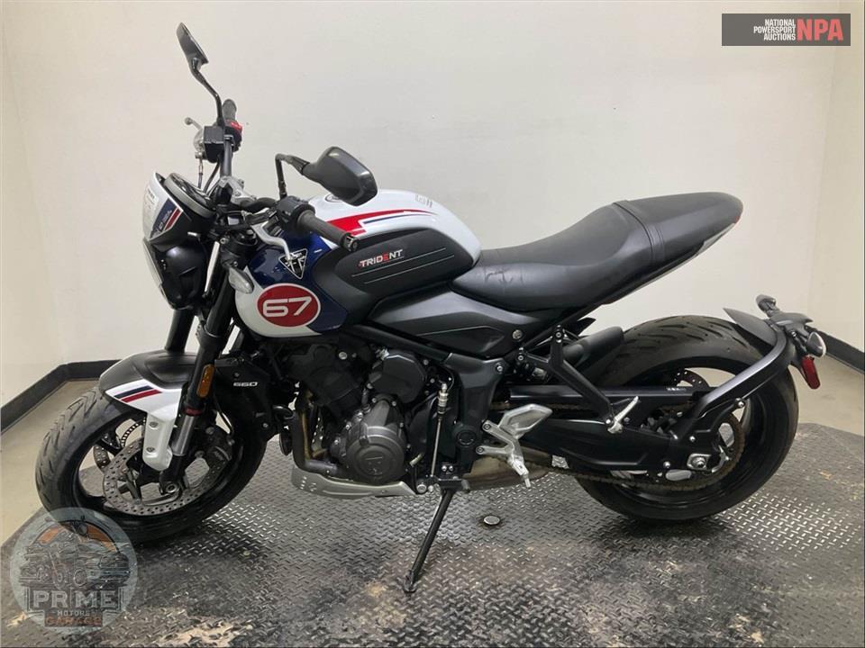 2025 Triumph TRIDENT 660 TRIPLE TRIBUTE EDITION — фото 3