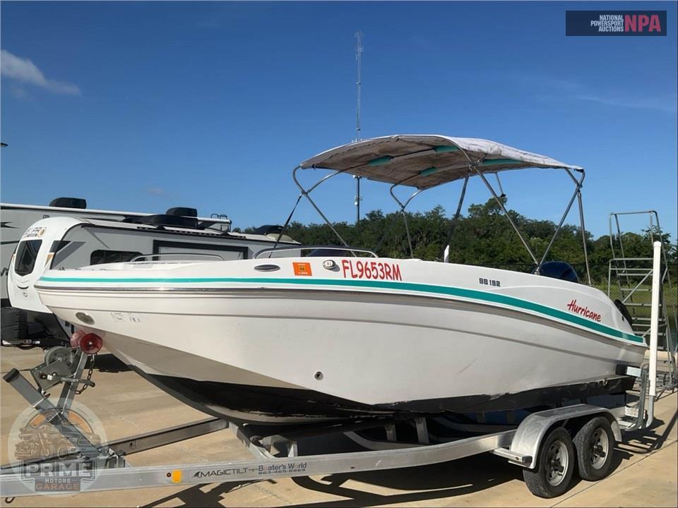 2018 Hurricane Boat SS 192 SUNDECK SPORT SERIES L=19/E=1-150HP YAMAHA OB — фото 2