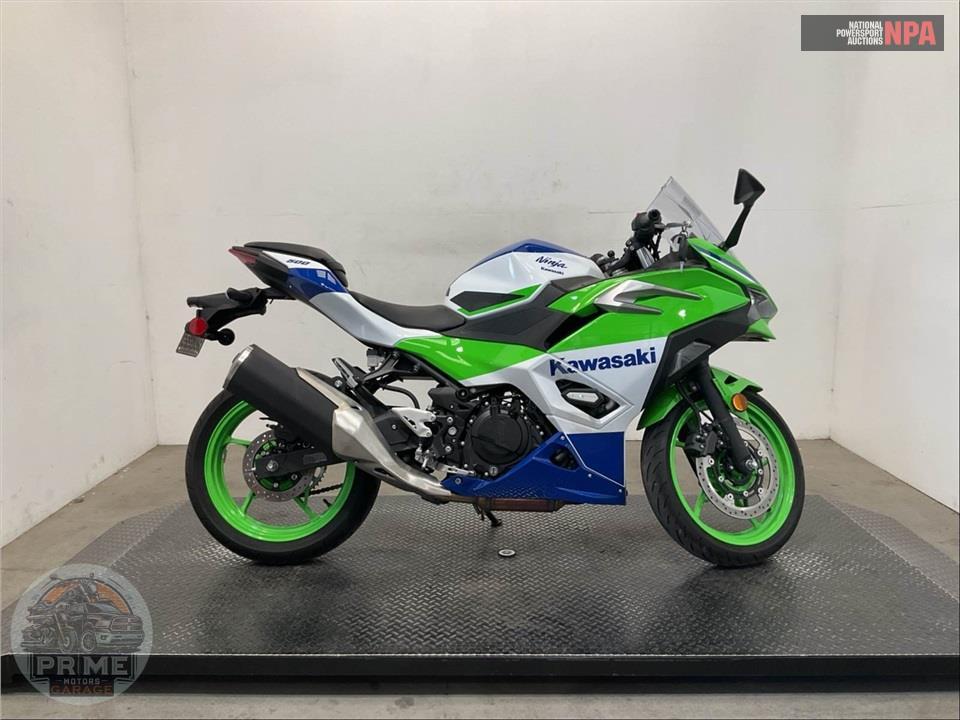 2024 Kawasaki EX500JRFBL NINJA 500 SE 40TH ANNIVERSARY — фото 1