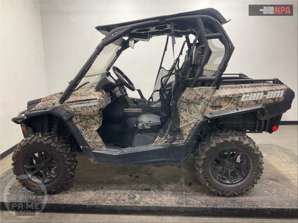 2015 Can-Am COMMANDER 1000 XT (CAMOUFLAGE) — фото 3