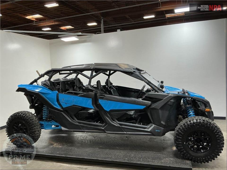 2023 Can-Am MAVERICK X3 MAX DS TURBO 64 (BLUE/GRAY) — фото 1