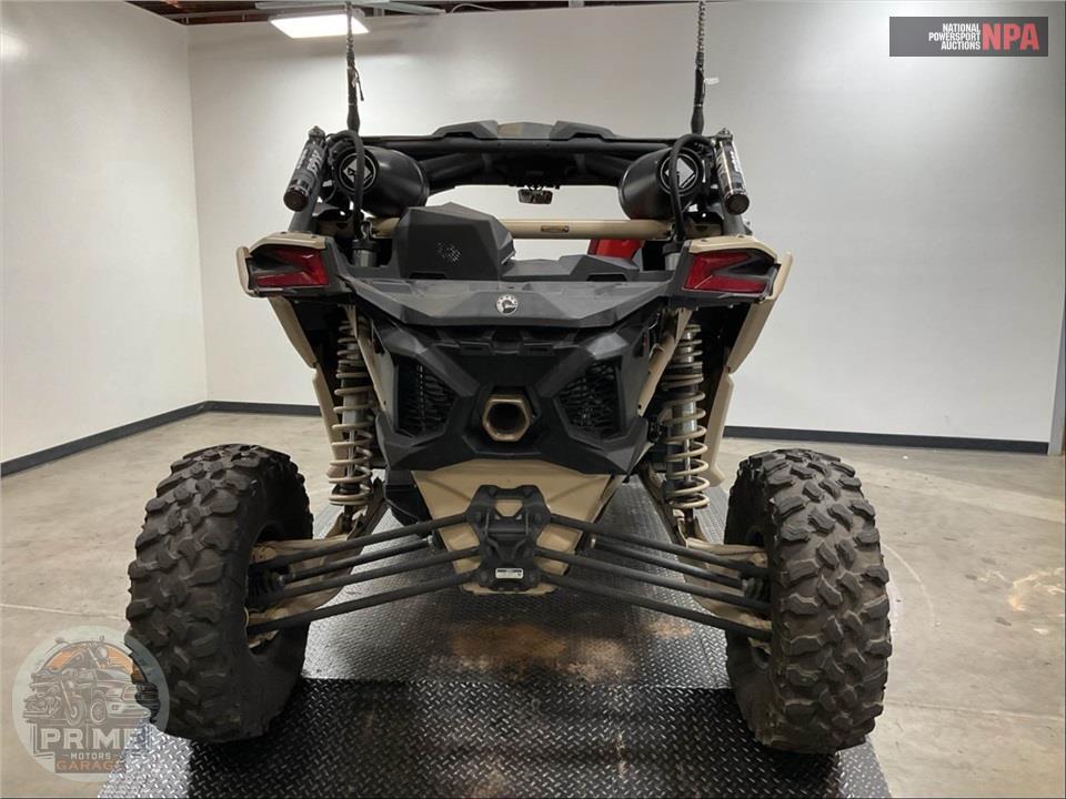 2023 Can-Am MAVERICK X3 MAX X RS TURBO RR 72 (BLUE/TAN/RED) — фото 4