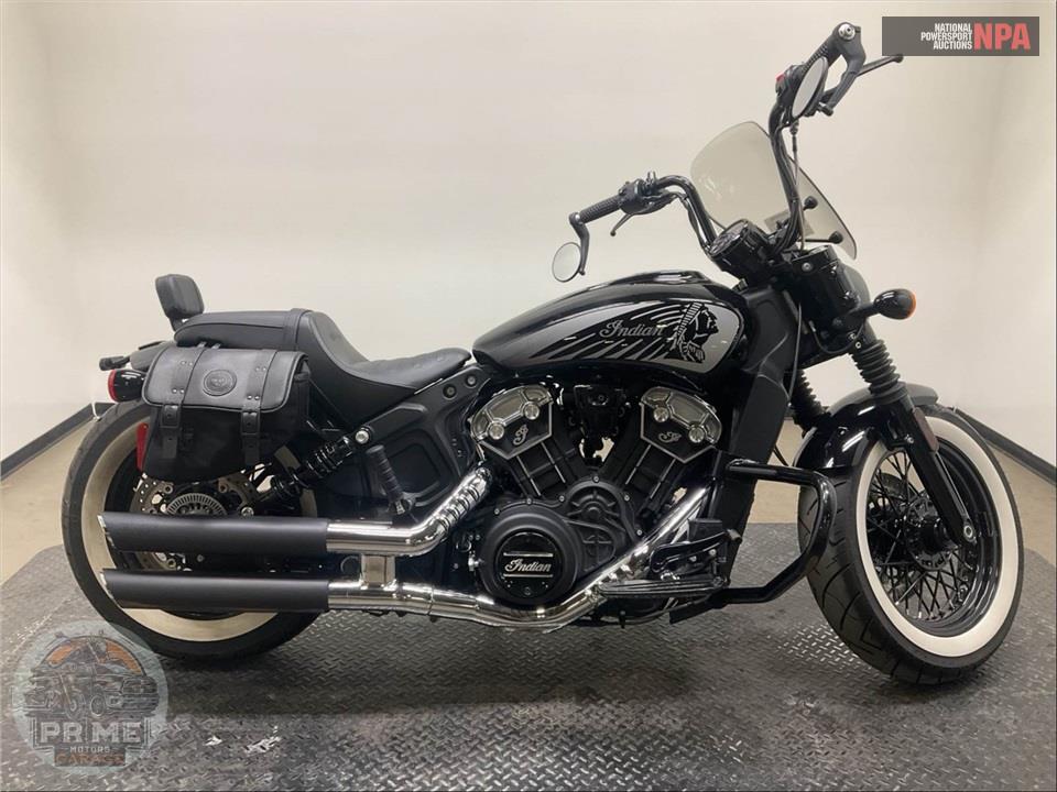 2021 Indian Motorcycle SCOUT BOBBER TWENTY (ABS, BLACK SMOKE) — фото 1