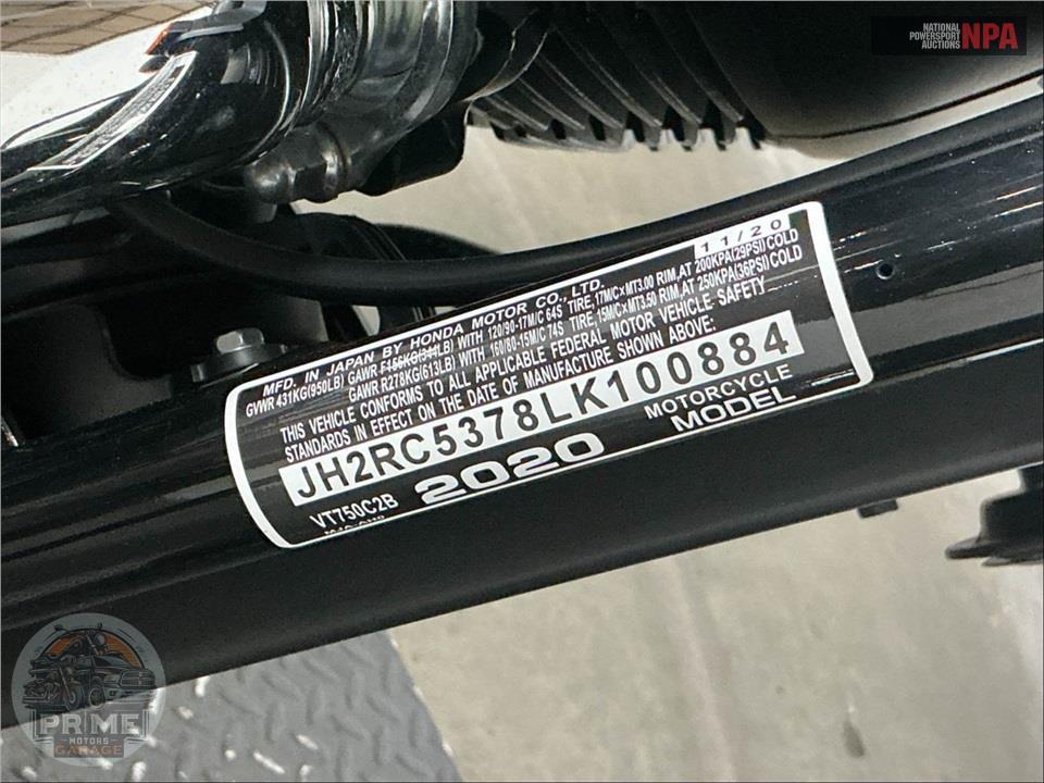 2020 Honda VT750C2B SHADOW PHANTOM — фото 33
