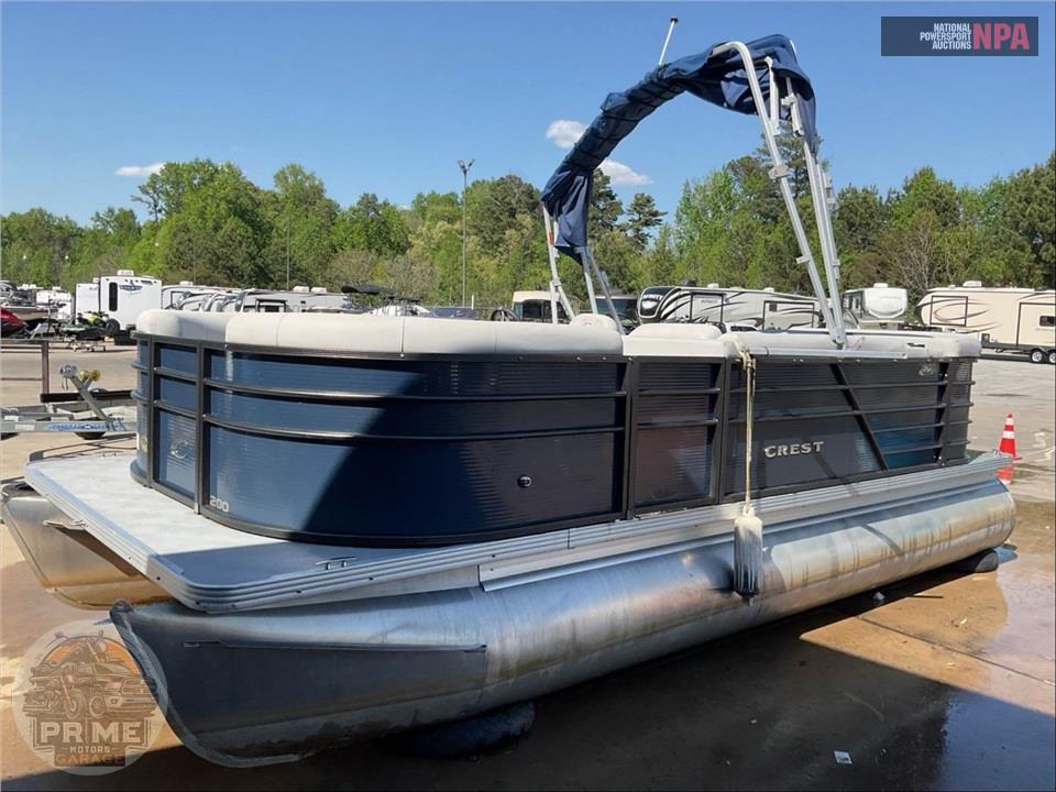 2020 Crest Pontoon 200 L CLASSIC LX SERIES L=21/E=1 40HP MERC OB — фото 2