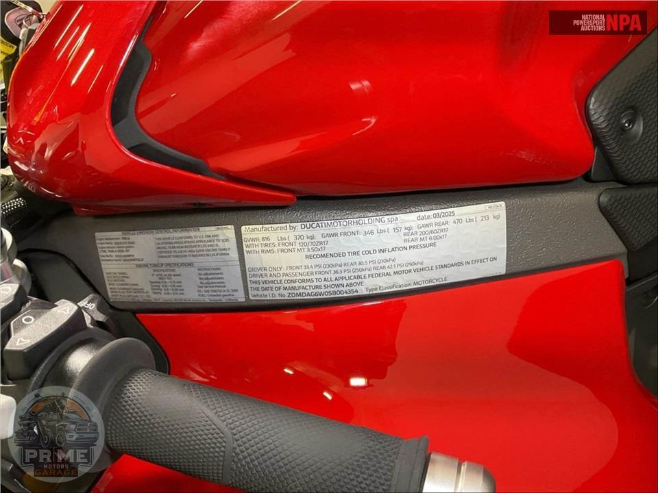2025 Ducati PANIGALE V4 S — фото 46