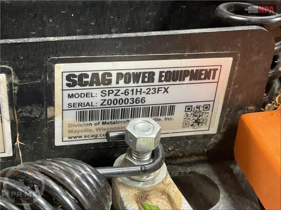 2025 Scag Lawnmower PATRIOT 61" KAW FX730V 23.5HP — фото 19