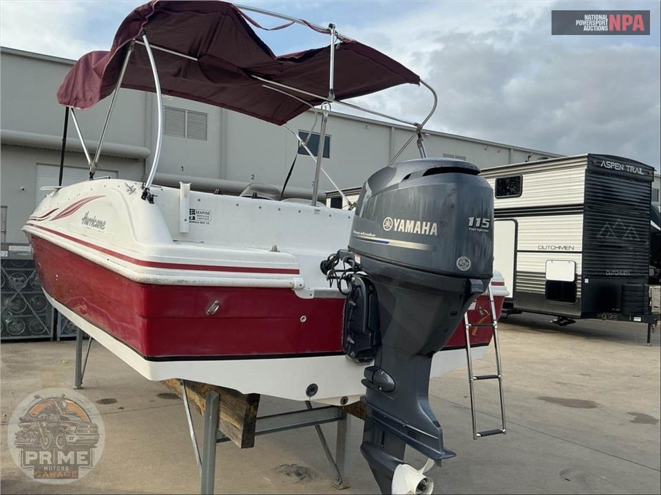 2012 Hurricane Boat SUNDECK SPORT 188 L=19/E=1 115HP YAM OB — фото 3
