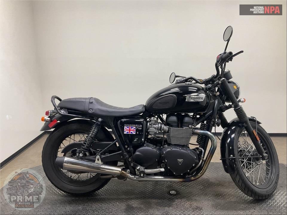 2015 Triumph BONNEVILLE T100 (BLACK) — фото 1