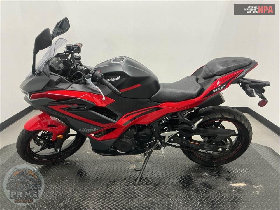 2024 Kawasaki EX500GRFAL NINJA 500 RED METALLIC (ABS) — фото 3