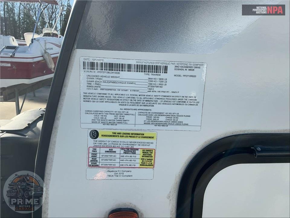 2020 Keystone Rv M-2710 RB - PASSPORT GRAND TOURING SERIES — фото 37