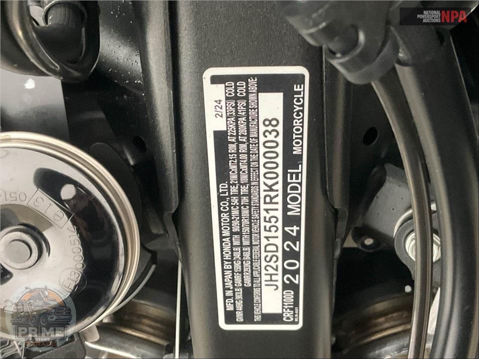 2024 Honda CRF1100D AFRICA TWIN DCT — фото 19