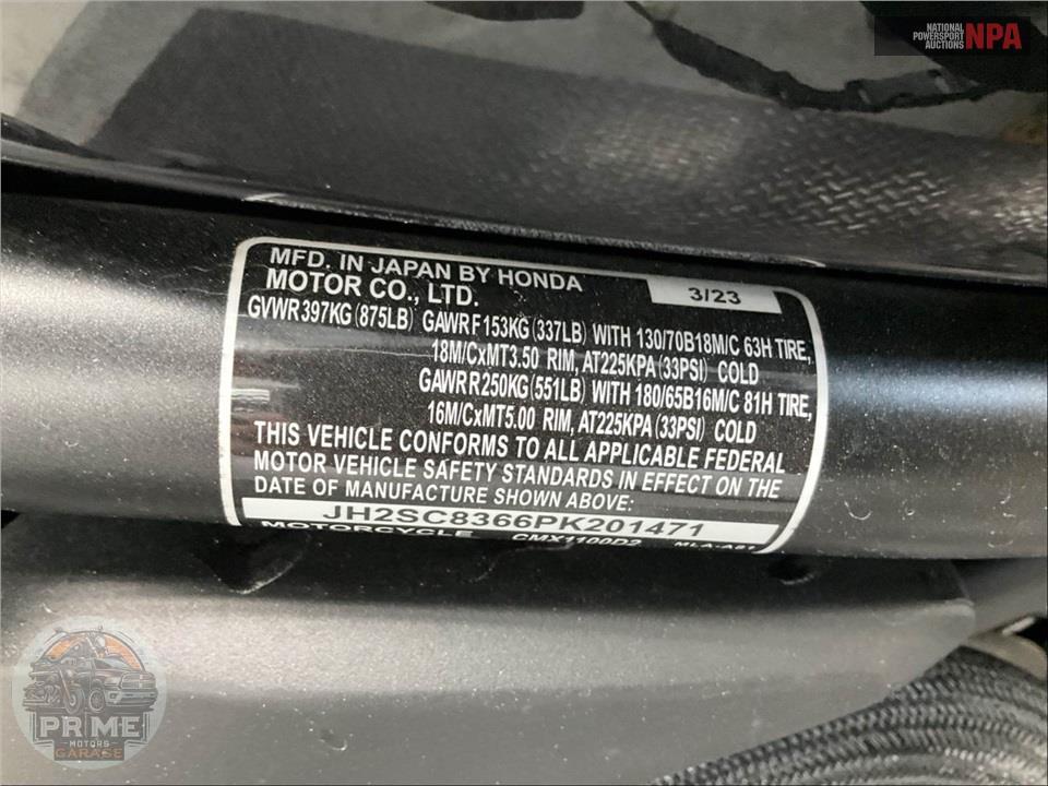 2023 Honda CMX1100D2 REBEL 1100T DCT — фото 27