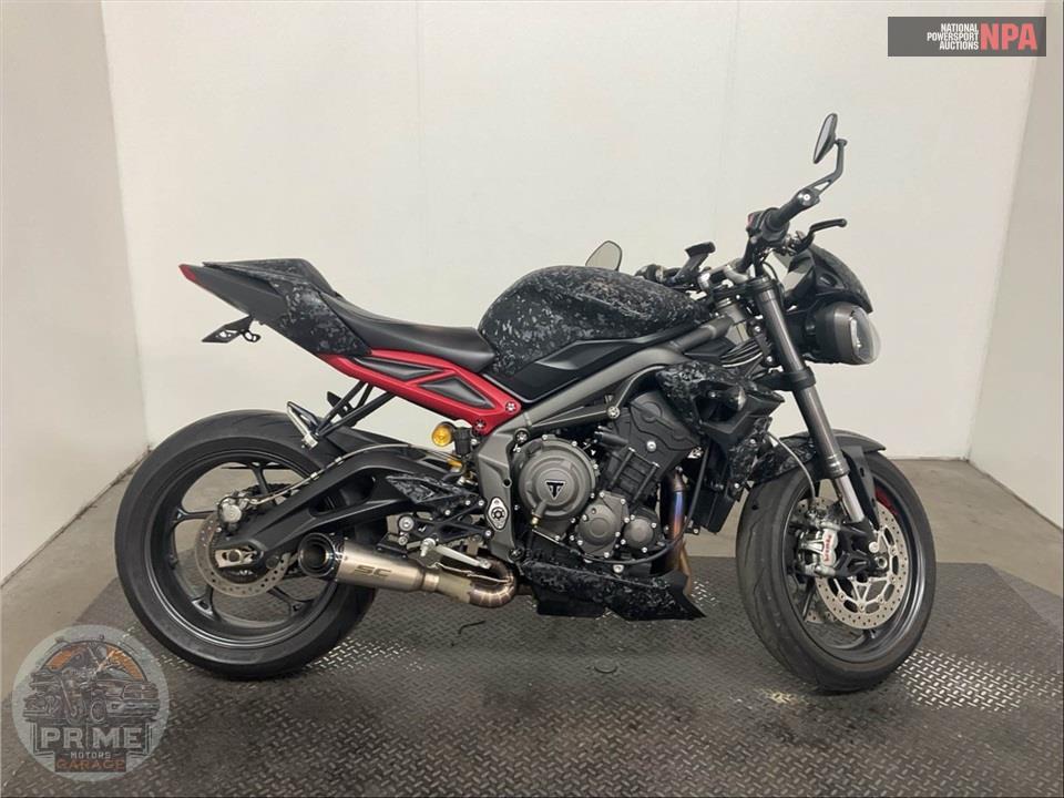 2022 TRIUMPH STREET TRIPLE 765 RS (SILVER)