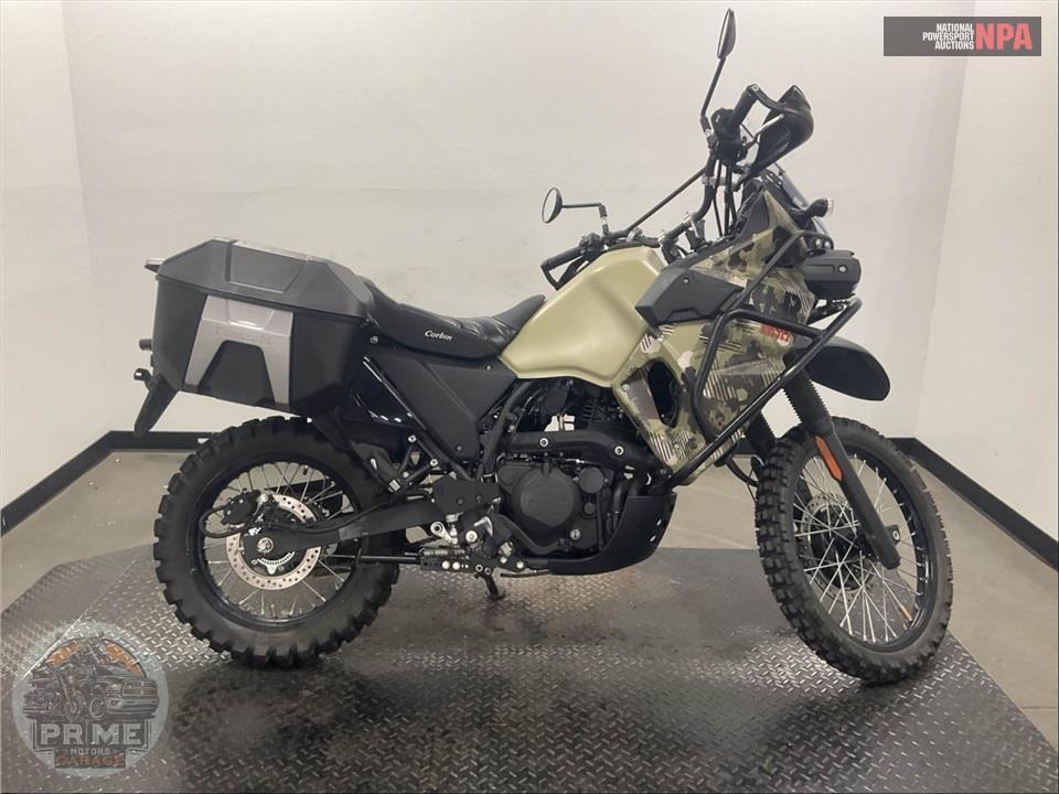 2025 Kawasaki KL650HSFAN KLR 650 ADVENTURE (ABS, CAMOUFLAGE) — фото 1