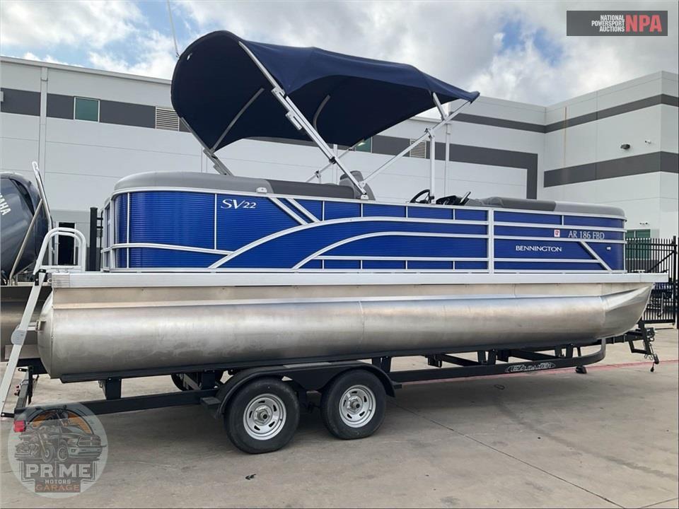 2024 Bennington Pontoons 22 SVF W/SPS S SERIES L=24/E=1 150HP YAMAHA OB — фото 4