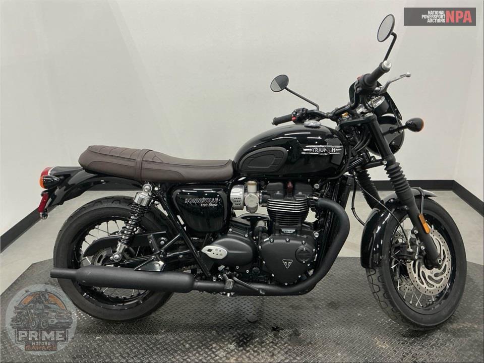 2023 Triumph BONNEVILLE T120 BLACK — фото 1