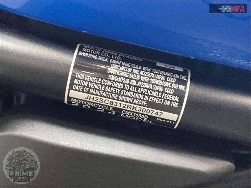 2024 Honda CMX1100D REBEL DCT (ABS) — фото 19