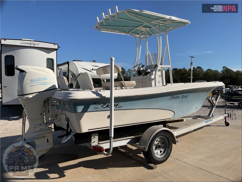 2017 Carolina Skiff 19 SEA SKIFF SEA SKIFF SERIES L=19/E=1-115HP SUZUKI OB — фото 4