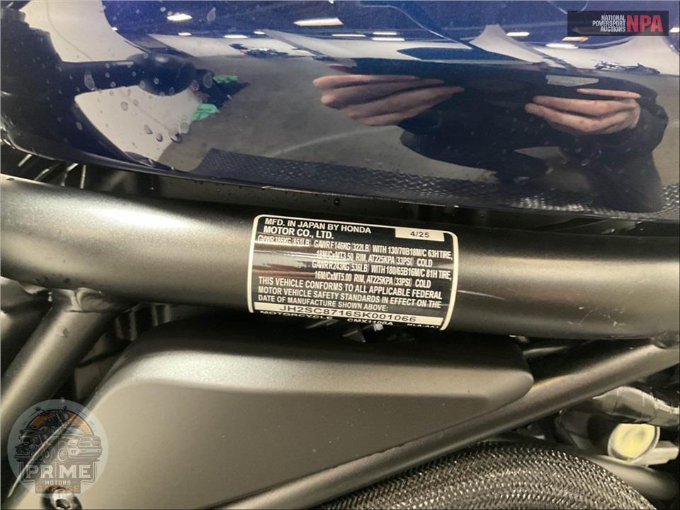 2025 Honda CMX1100A REBEL (ABS) — фото 16