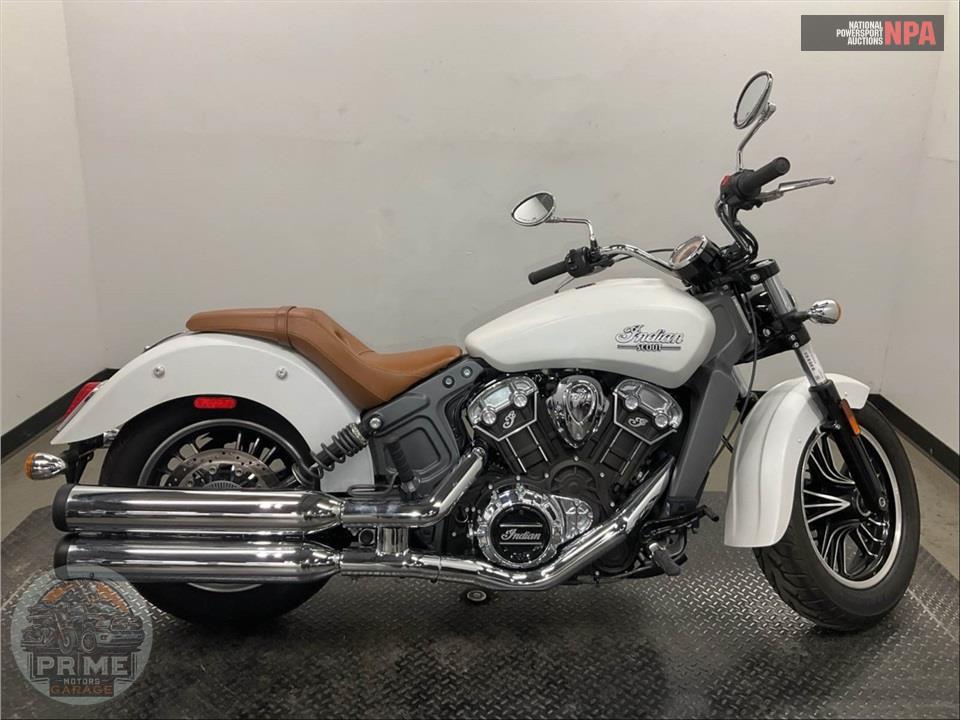 2020 Indian Motorcycle Scout White Smoke (ABS) — фото 1