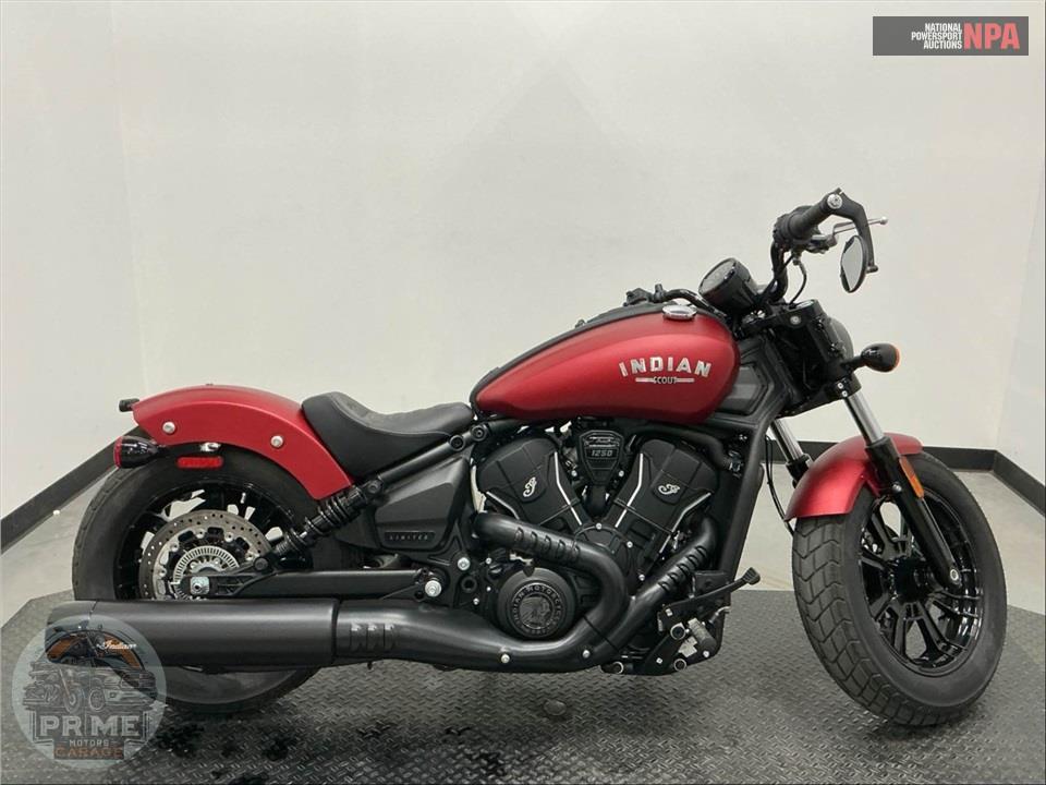 2025 Indian Motorcycle SCOUT BOBBER LIMITED (SMOKE) — фото 1