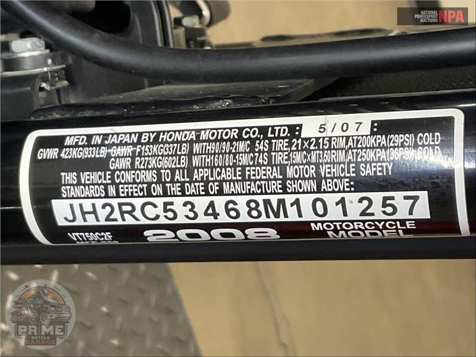 2008 Honda VT750C2F8 SHADOW SPIRIT — фото 39